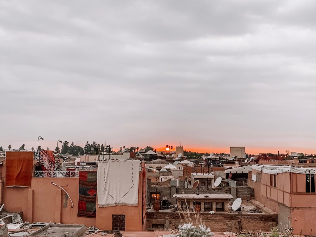 Über den Dächern von Marrakesch