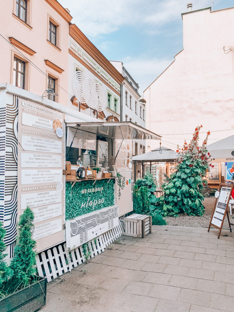 Streetfood in Kazimierz, Krakau, Polen