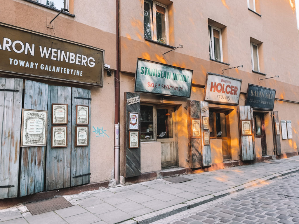 Chajin Kohan in Kazimierz, Krakau, Polen