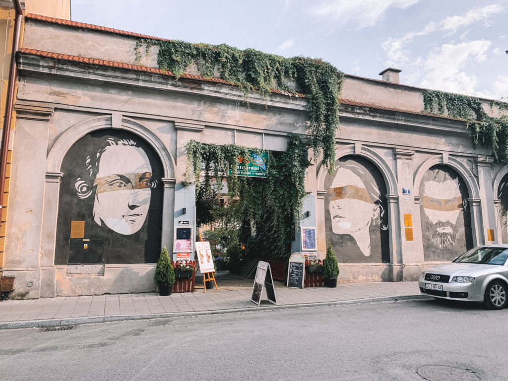 Street Art in Kazimierz, Krakau, Polen