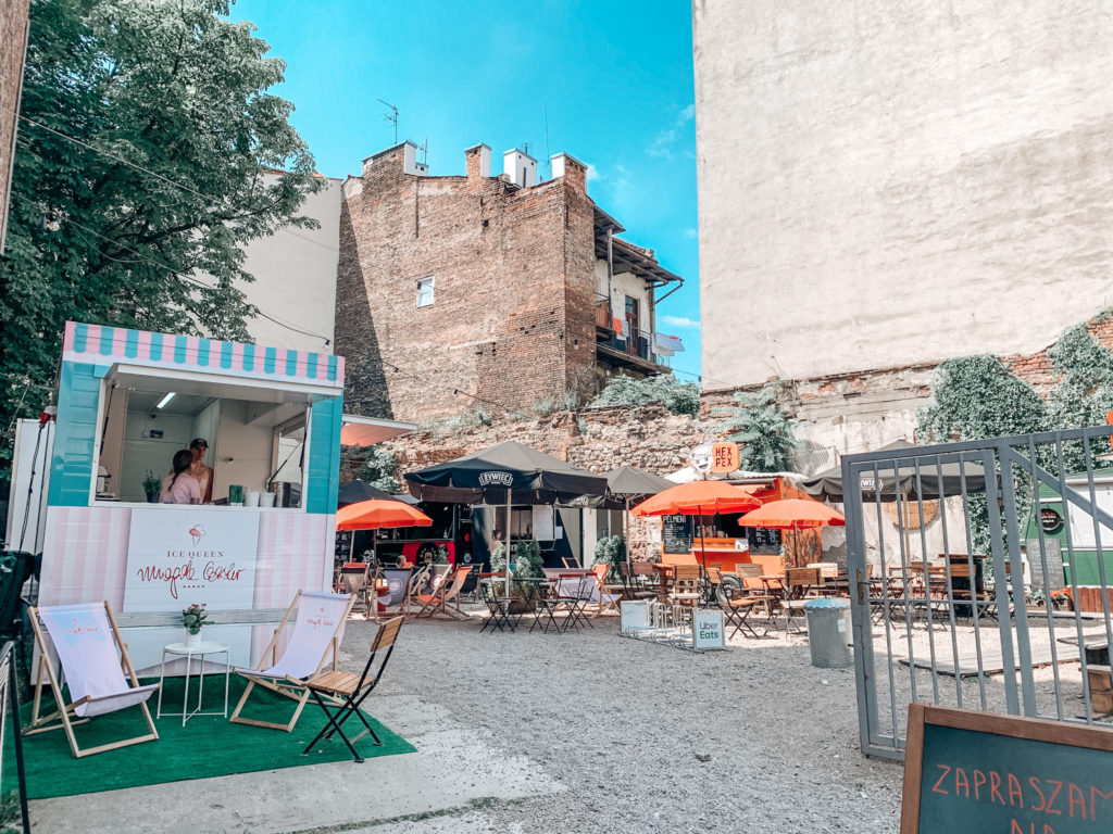 Streetfood in Kazimierz, Krakau, Polen