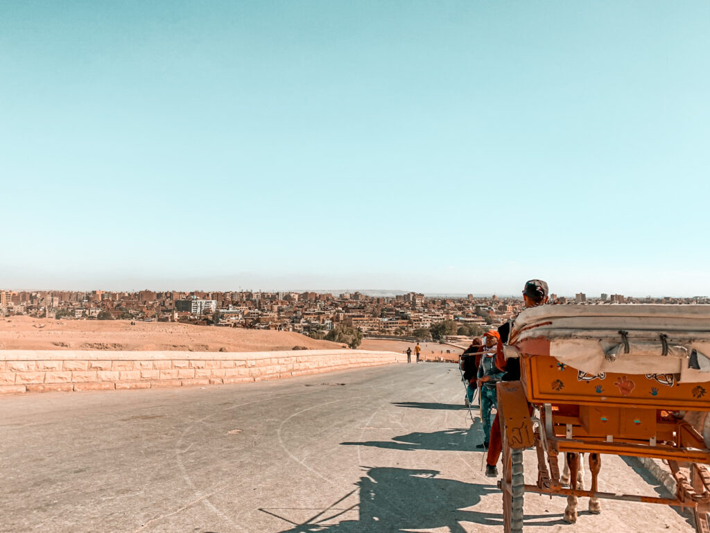 Blick auf die Stadt Kairo