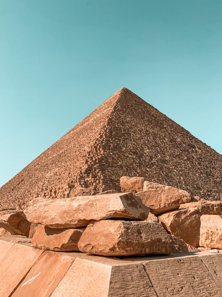 Steine der Pyramide