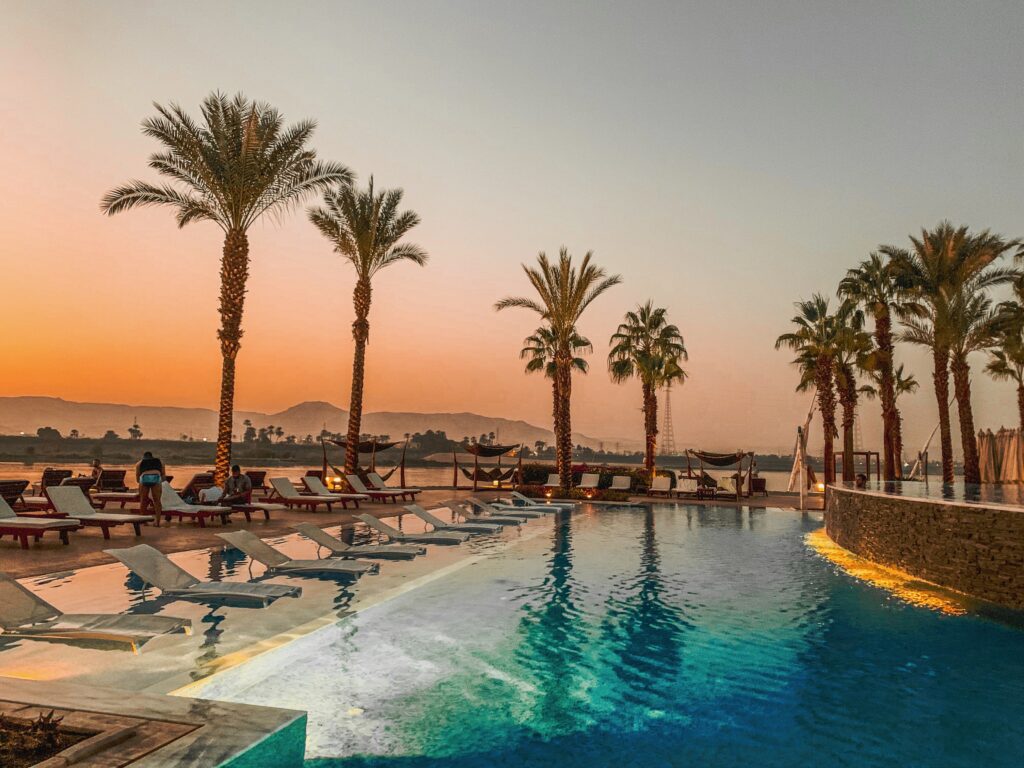 Anlage des Hilton Luxor Resort & SPA